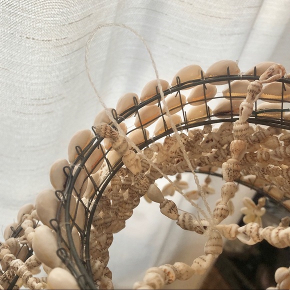 Vintage | Bohemian Seashell Beaded Hanging BOHO - Picture 6 of 6